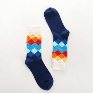 Pure Cotton Crew Length Men/Women Socks,Inskinn101