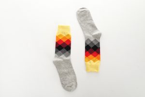 Pure Cotton Crew Length Men/Women Socks,Inskinn102