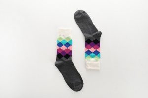 Pure Cotton Crew Length Men/Women Socks,Inskinn112