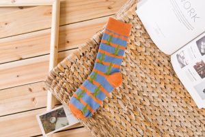 Pure Cotton Crew Length Men/Women Socks,Inskinn137